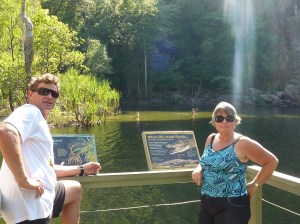 Kelv and me overlooking Florence Falls in Litchfield.