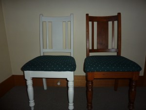 An Annie Sloan paint job takes dark to white.