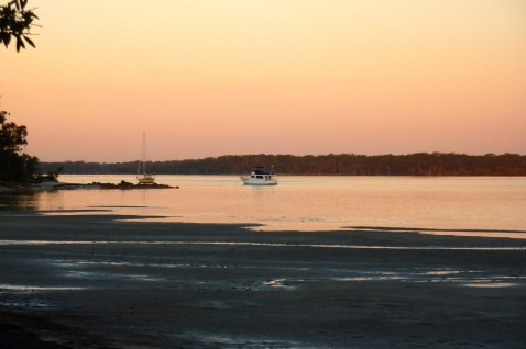 late afternoon over Tilligery Creek.
