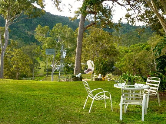 A lovely chair to enjoy a nap in.