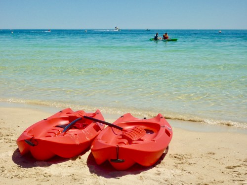 Canoes at the ready.